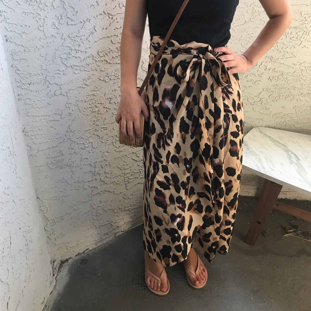 Cheetah skirt